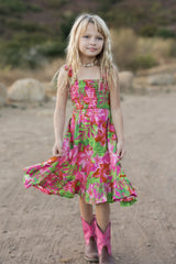 Kids Frangipani Dress