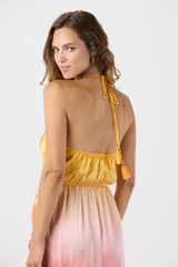 Stardust Silk Midi Dress