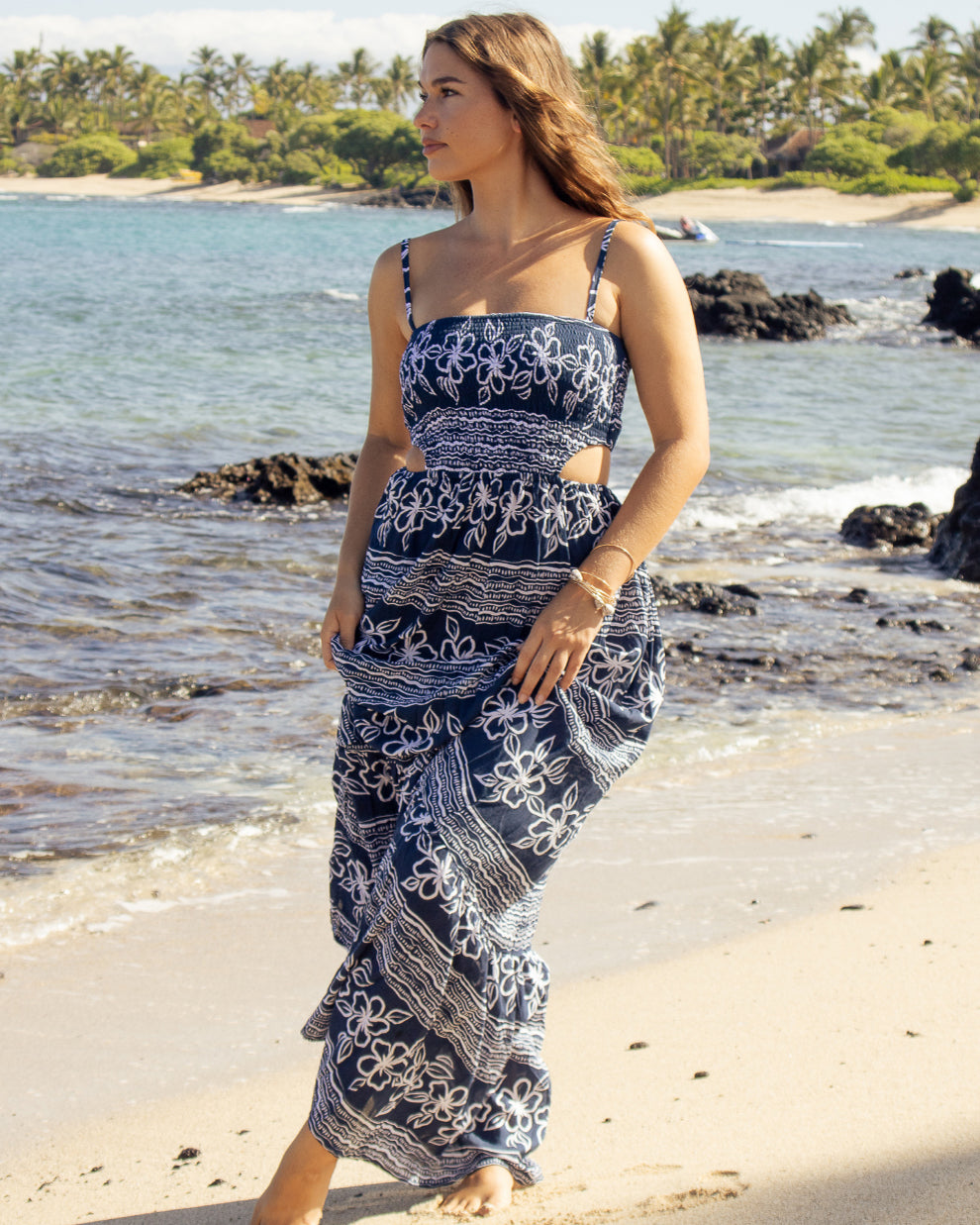 Oceanic Maxi Dress