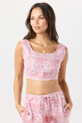 Crete Linen Top