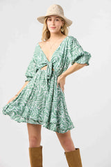 Folklore Mini Dress
