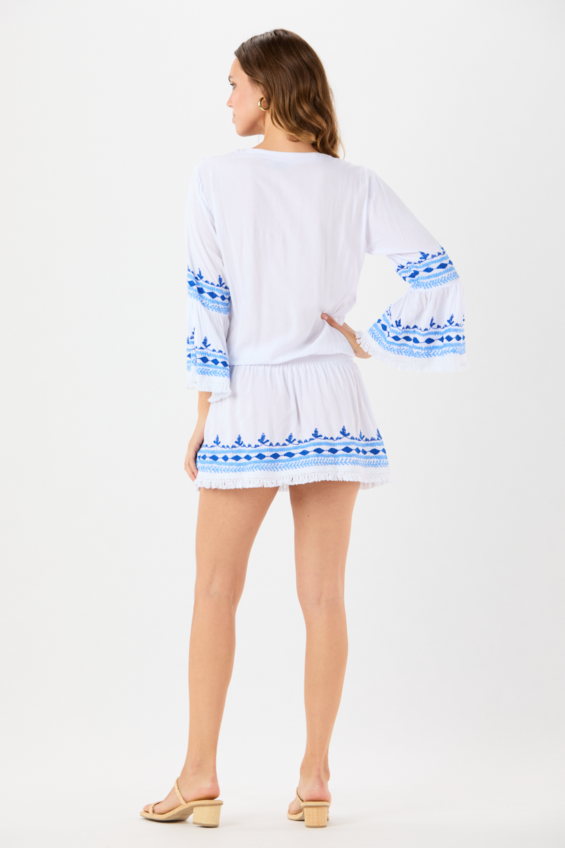 Greek Islands Mini Dress