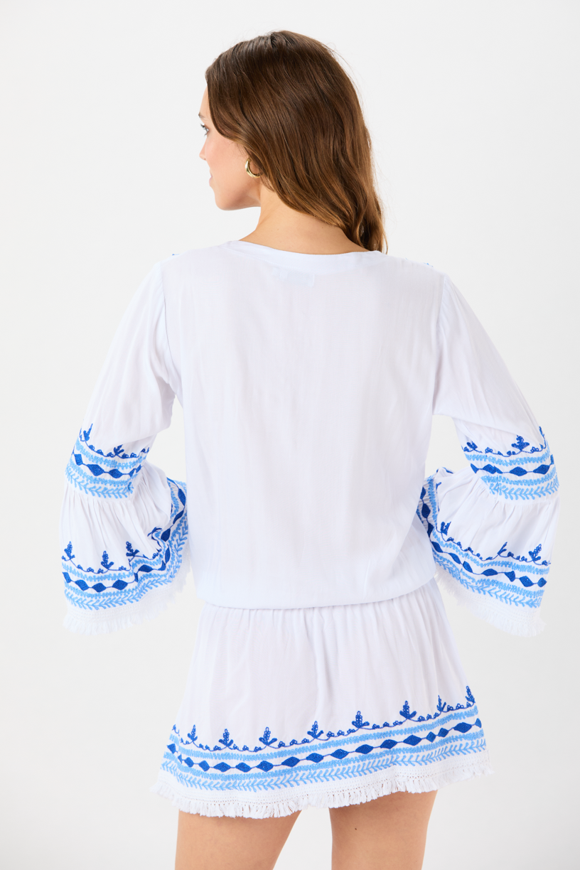 Greek Islands Mini Dress