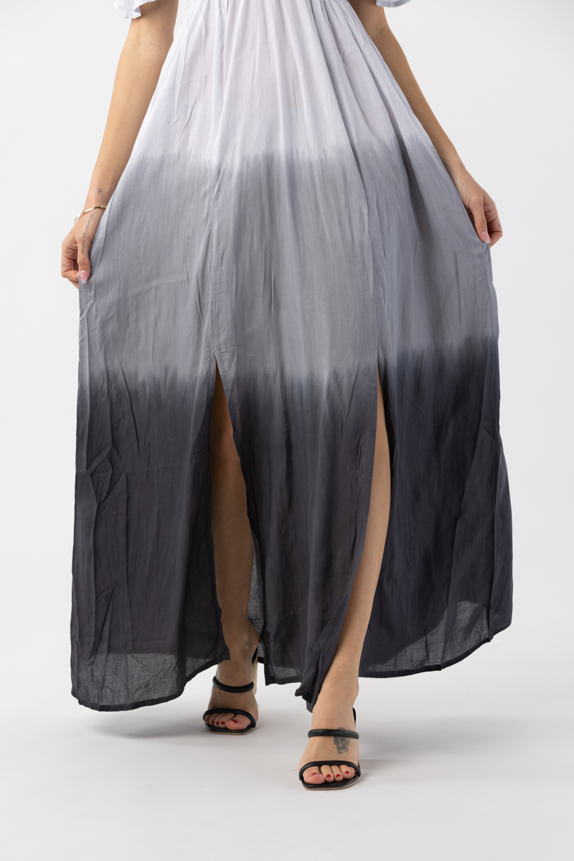 Hollie Maxi Dress | Hawaiian Apparel & Beachwear | Grey Gradasi | One Size | Tiare Hawaii Hollie Maxi Dress | Hawaiian Apparel & Beachwear | Grey Gradasi | One Size | Tiare Hawaii