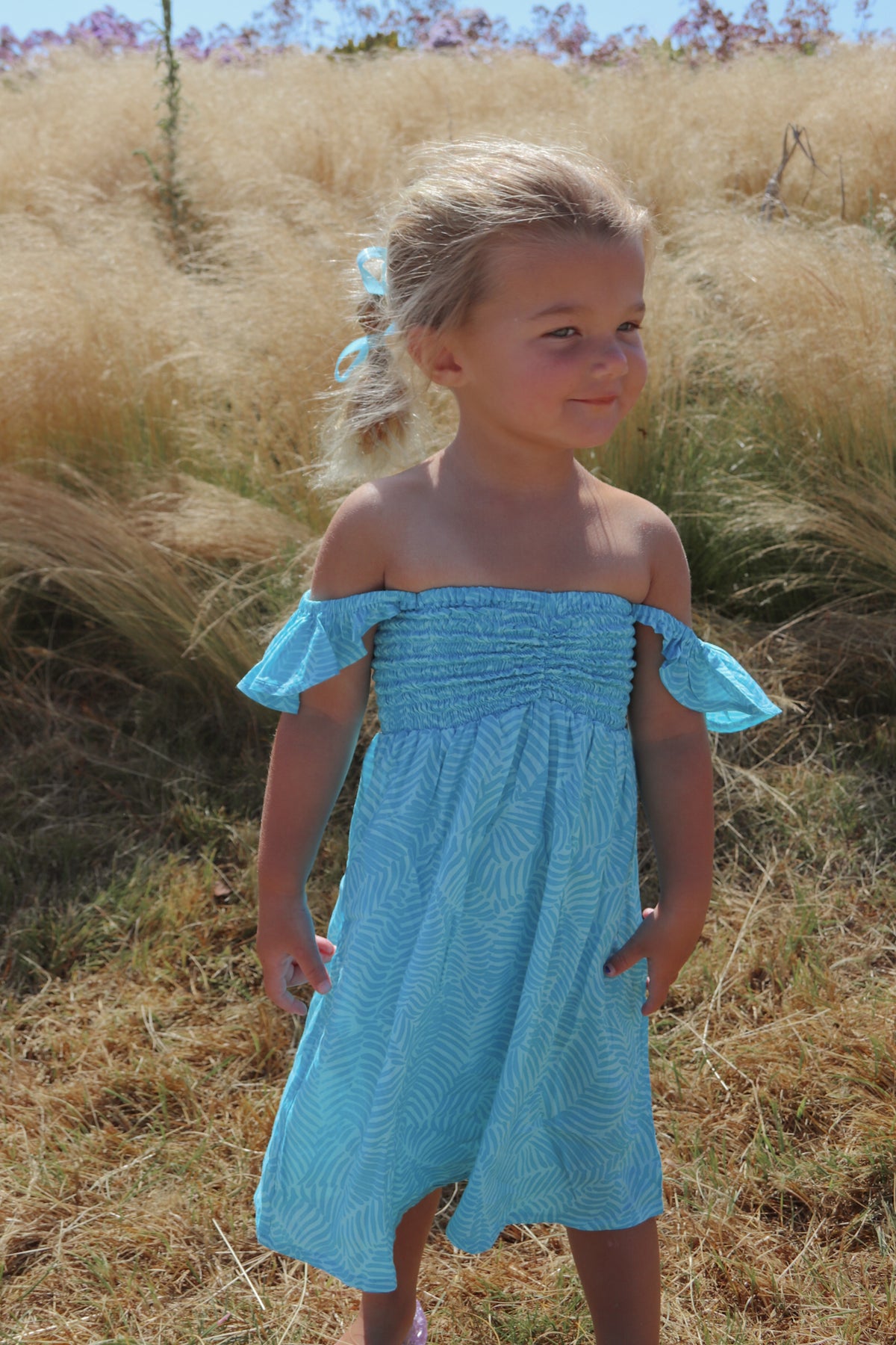 tiare hawaii hollie off shoulder maxi dress Tiare Hawaii Hollie Maxi Dress in Aloha Pink