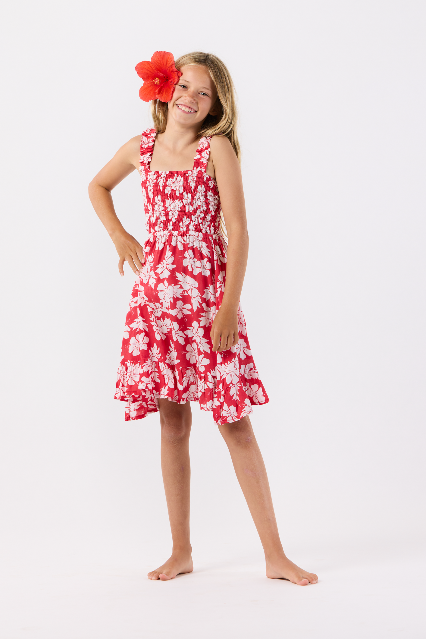 Kids Frangipani Dress