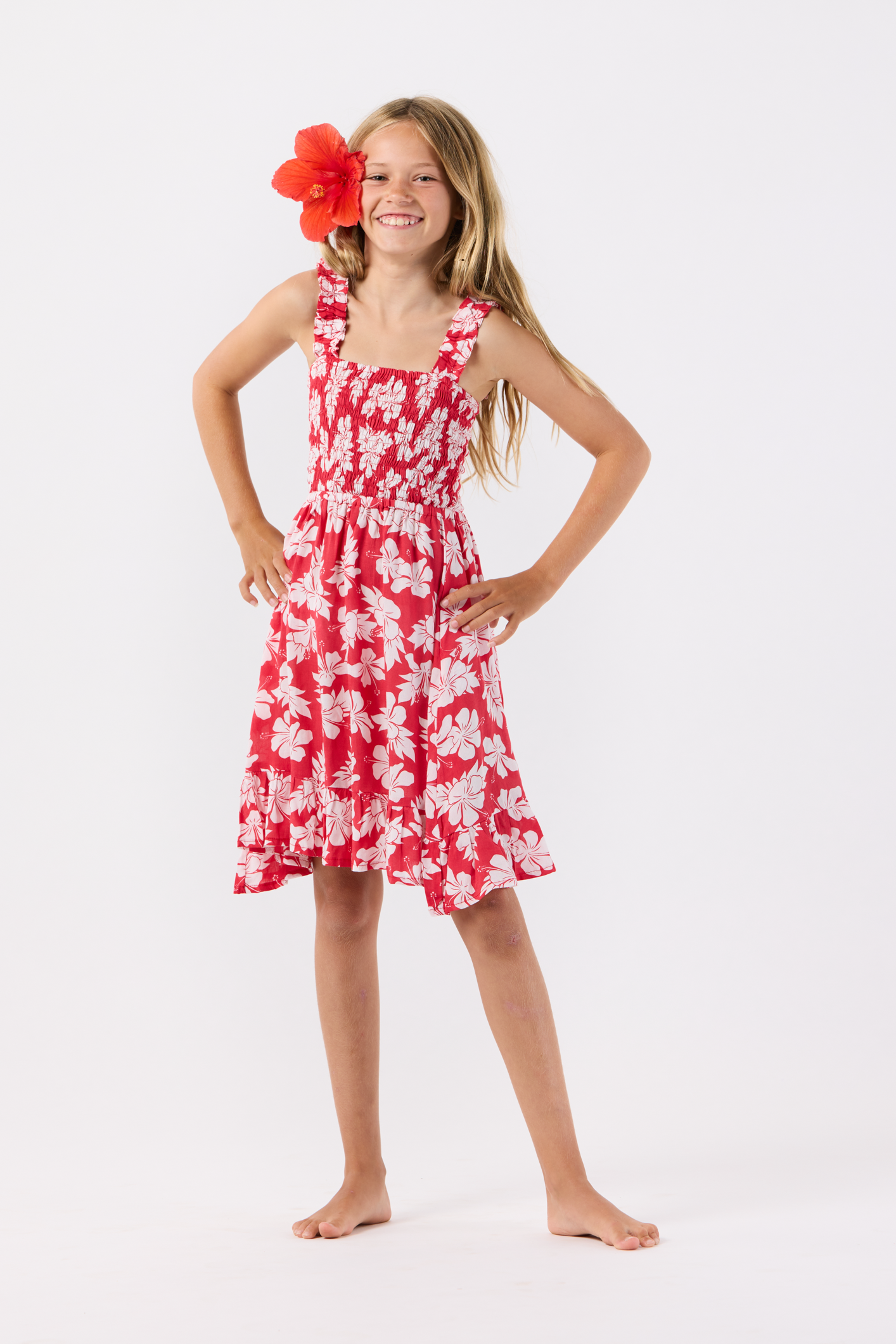 Kids Frangipani Dress