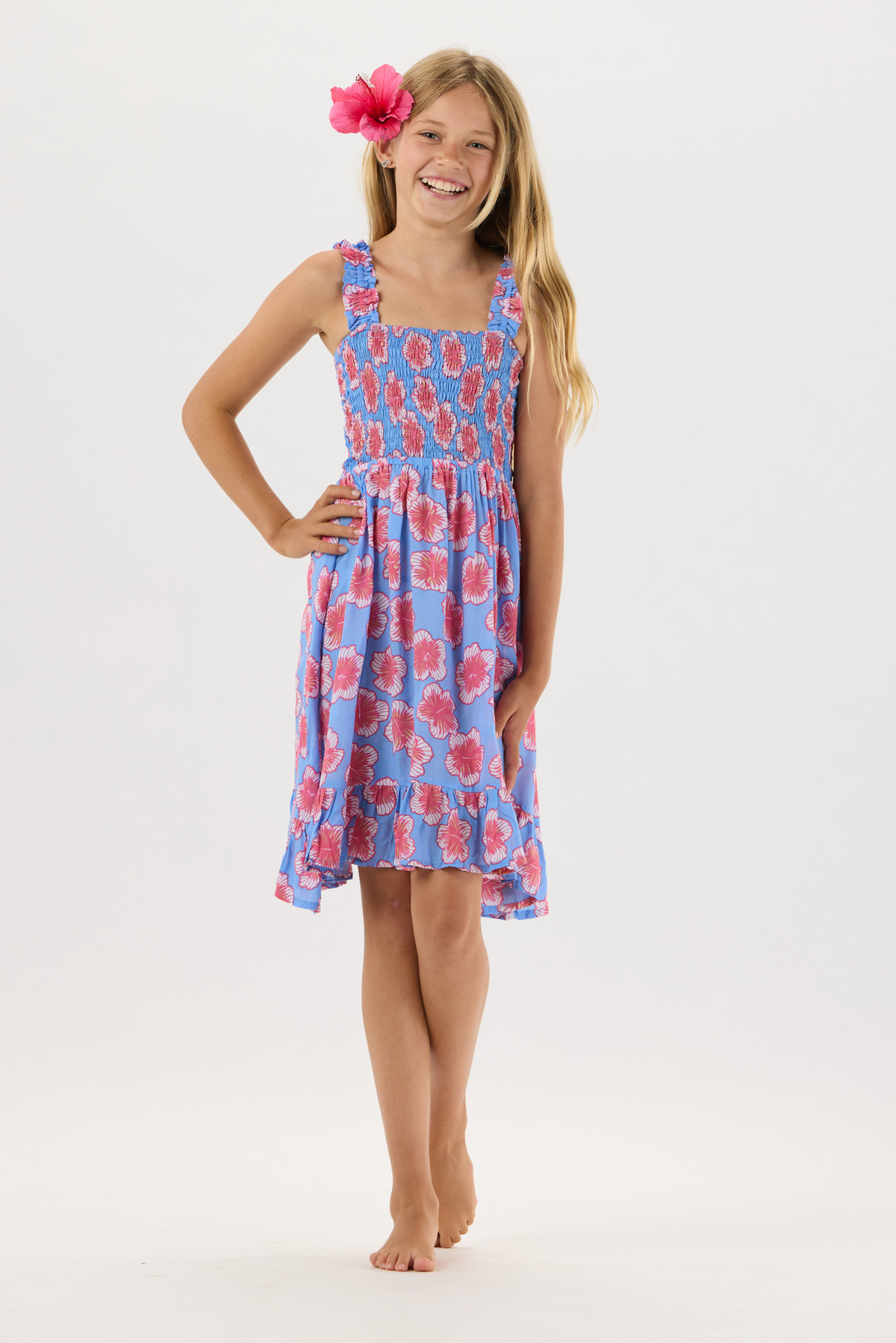 Kids Frangipani Dress