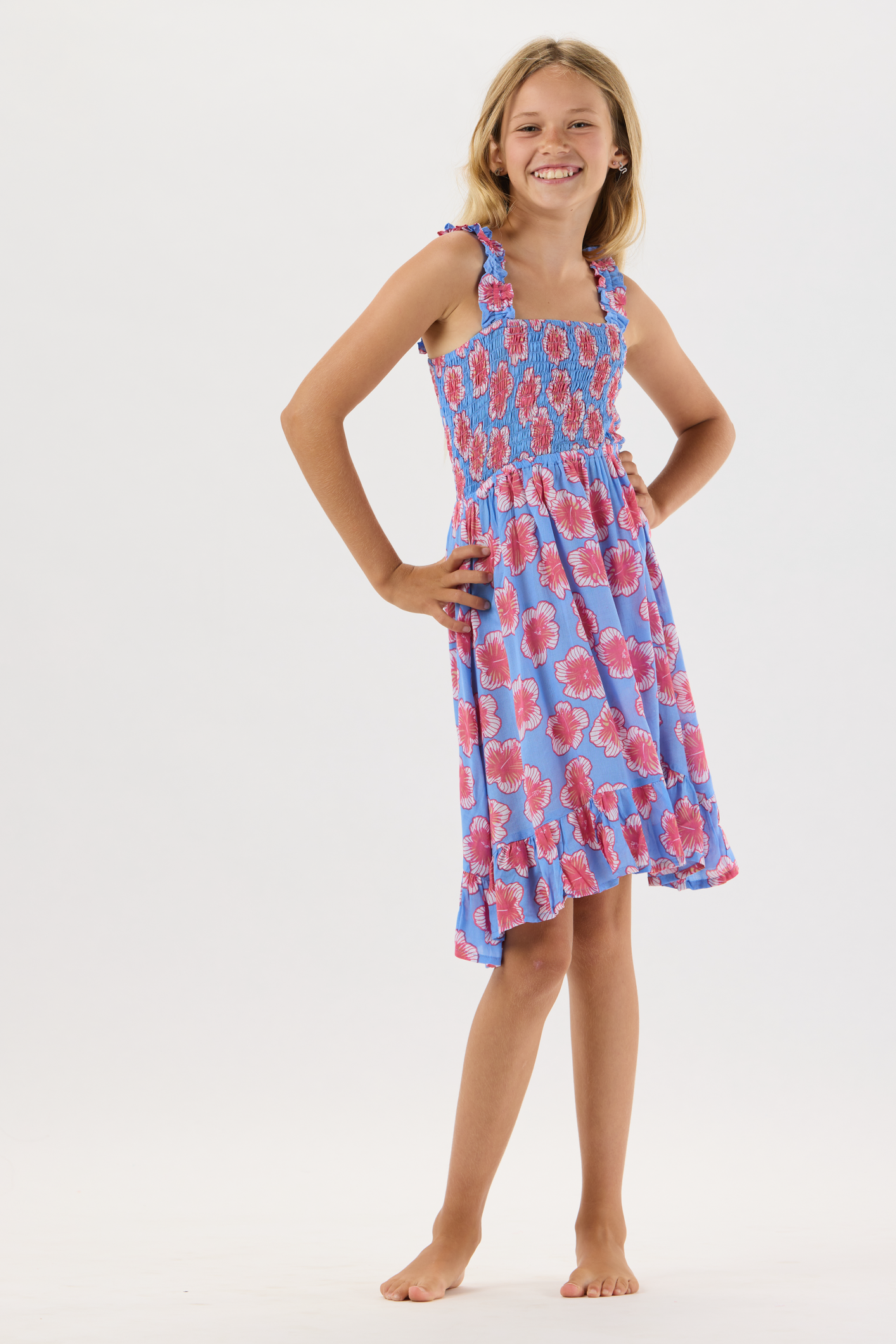 Kids Frangipani Dress