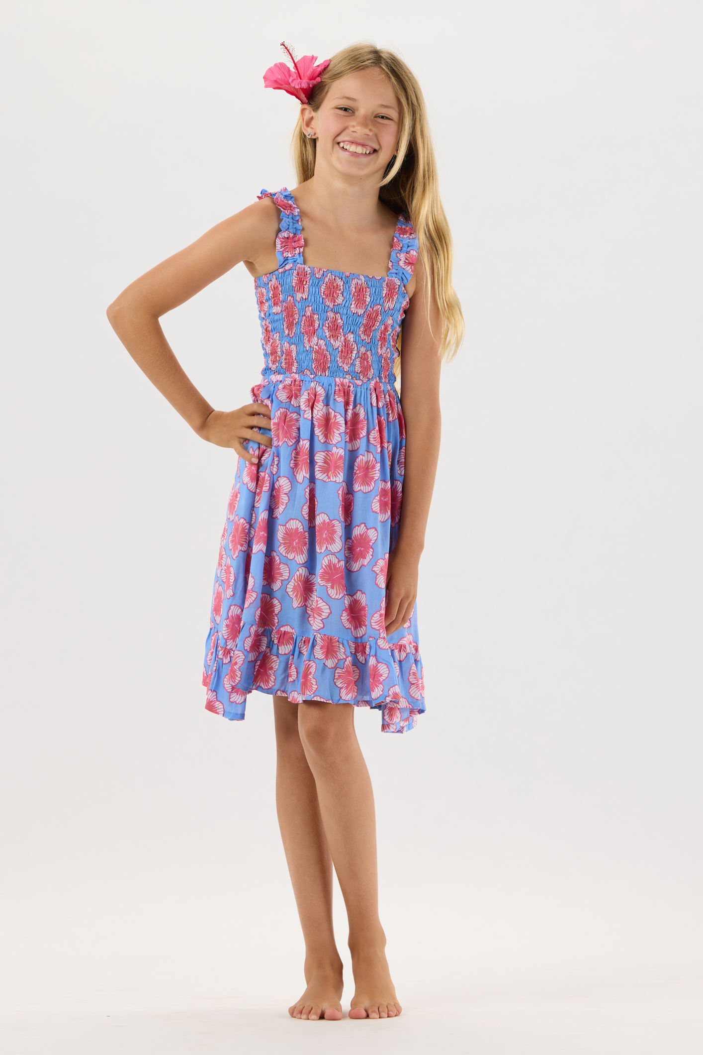 Kids Frangipani Dress