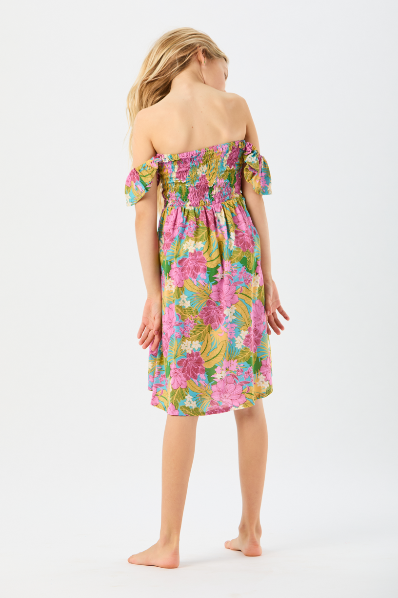 tiare hawaii hollie off shoulder maxi dress Hollie Maxi Dress | Hawaiian Apparel & Beachwear | Grey Gradasi | One Size