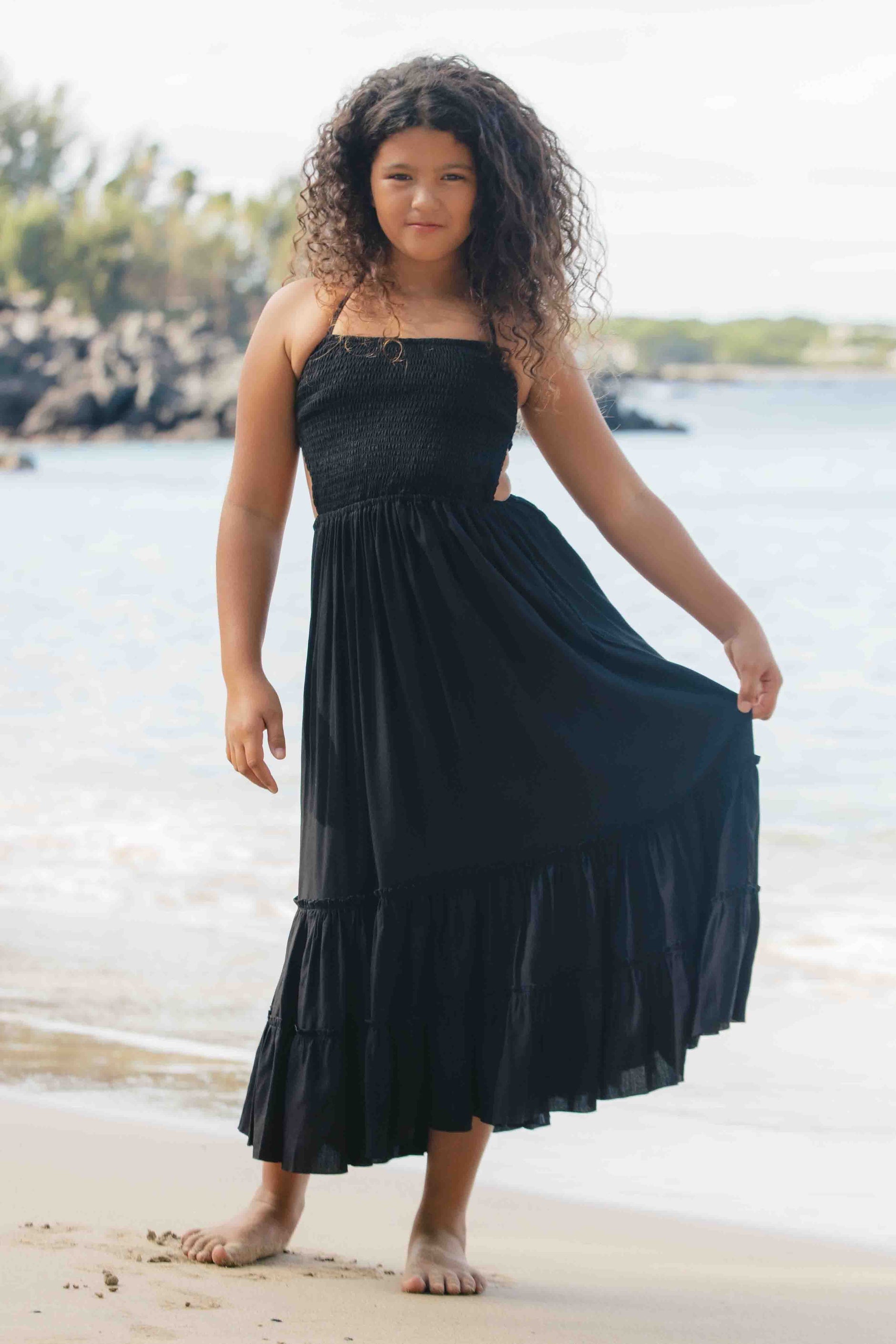 naia maxi dress A silhouette that never stops dancingNaia Maxi in her element by the shore
