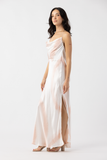 Luna Silk Maxi Dress