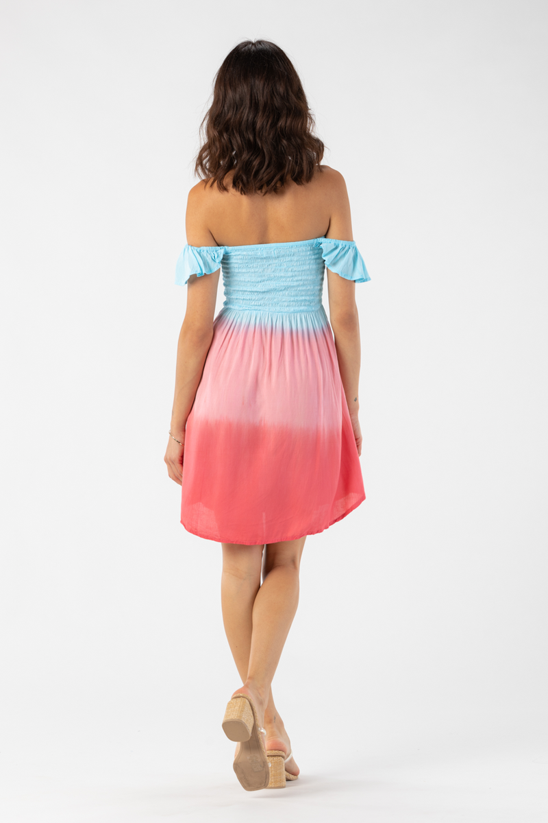 Oasis Mini Dress - Boho Beachwear - Soft, Stretchy, & Flattering Fit - Tiare Hawaii