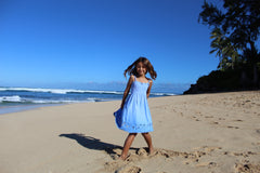 Kids Lanikai Dress Embroidered