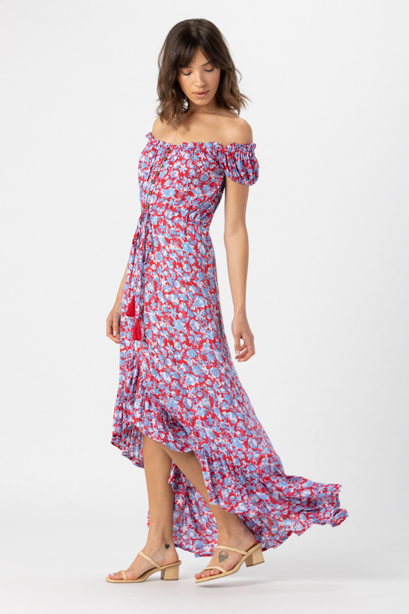 Tiare hawaii riviera maxi dress navy Clearance