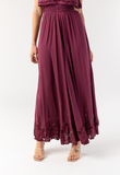 Desert Island Maxi Dress Embroidered